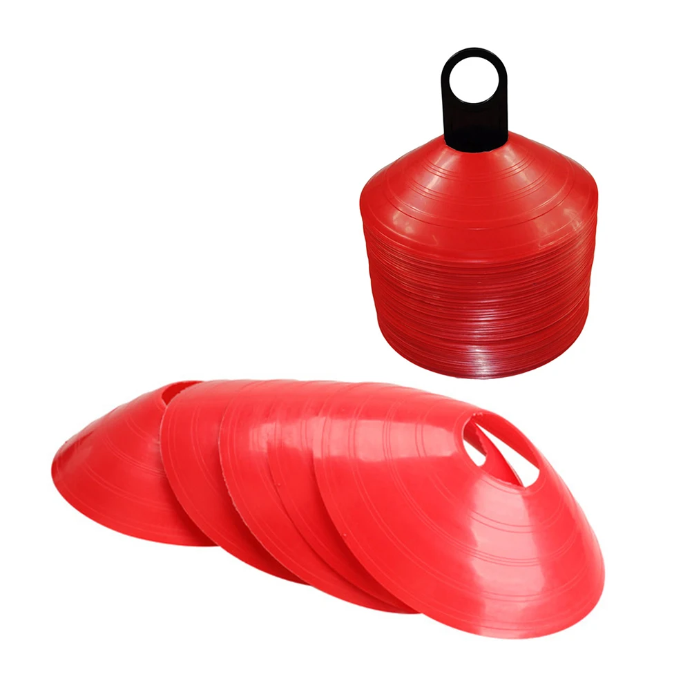 

12 Football Training Sign Plate Soccer Traning Disc Cone Straw Hat Marker