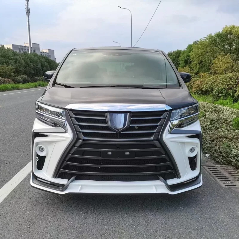 

Suitable for 15-17-18-22 Toyota Alphard Upgrade Modification Wolf Flame Style Front Bumper Surround Assembly