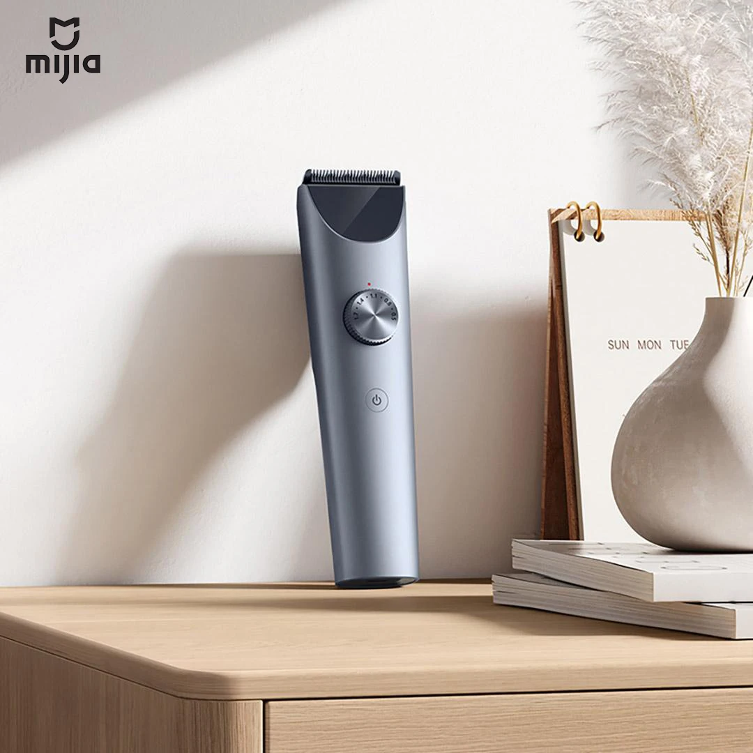 MIJIA Hair Clipper 2 Men Hair Trimmer Professional Barber Cordless Clippers Titanium Alloy Blade IPX7 Haircut Machine