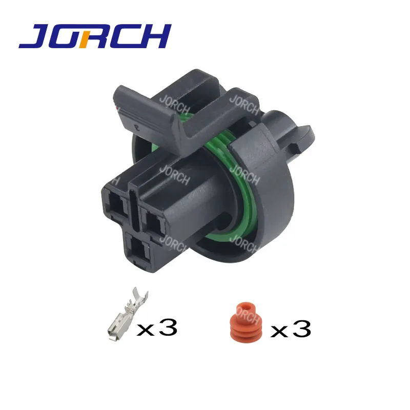 5sets 3 Way 2.8mm series Automotive waterproof connector Female Wire Connector for Automotive Wiring Plug