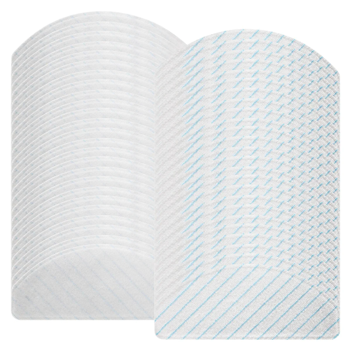 50 шт. одноразовые прочные тряпки для швабры Ecovacs Deebot OZMO T8 AIVI T8 Max T9 AIVI + детали для пылесоса