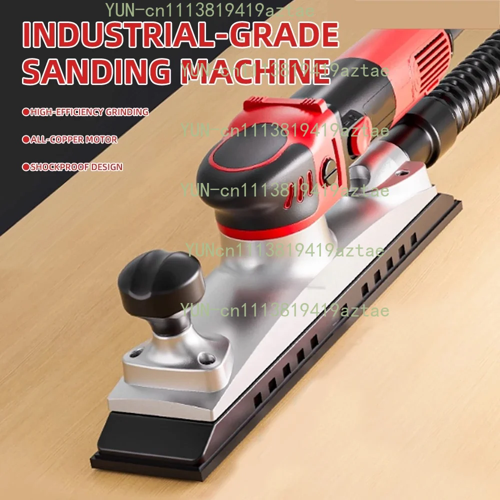 80*400mm Electric flat stainless steel polishing machine Straight Square Sanding Machine Portable sander grinder 220V