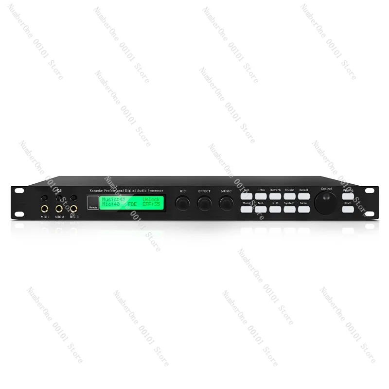 X5 pre-effect device professional anti-howling performance home ktv reverb equalization bluetooth USB digital effect device