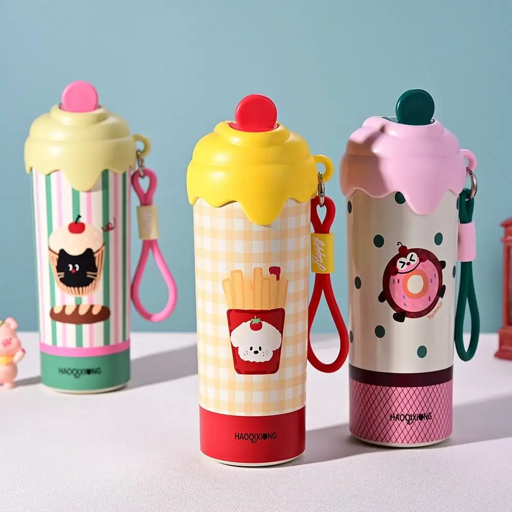 

Термос-стакан для мороженого с вакуумной изоляцией, большой емкости, из нержавеющей стали 316, с подвеской, 600 мл