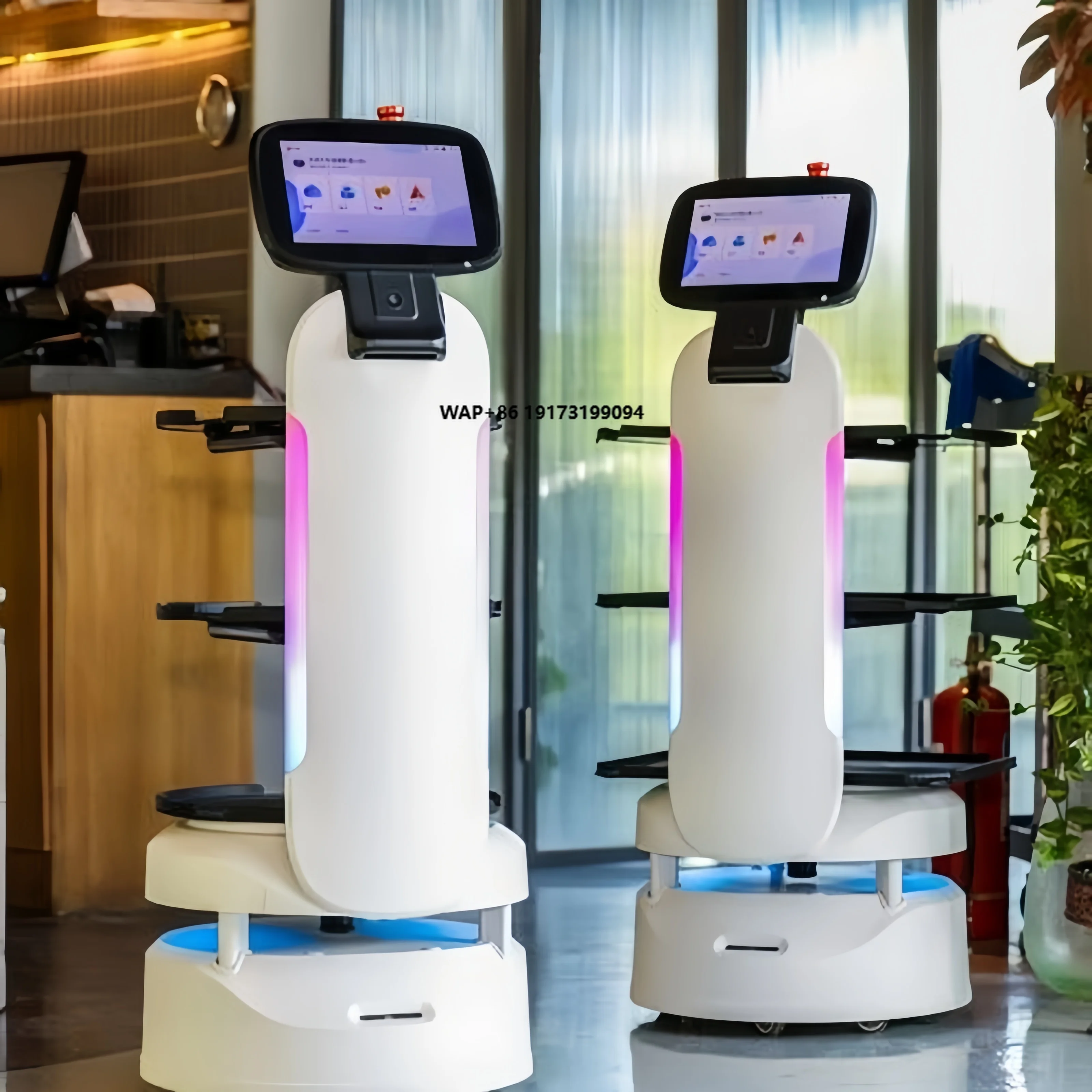 Factory Price Hot Selling Restaurant Hotel Waitress Robot to Provide Delivery