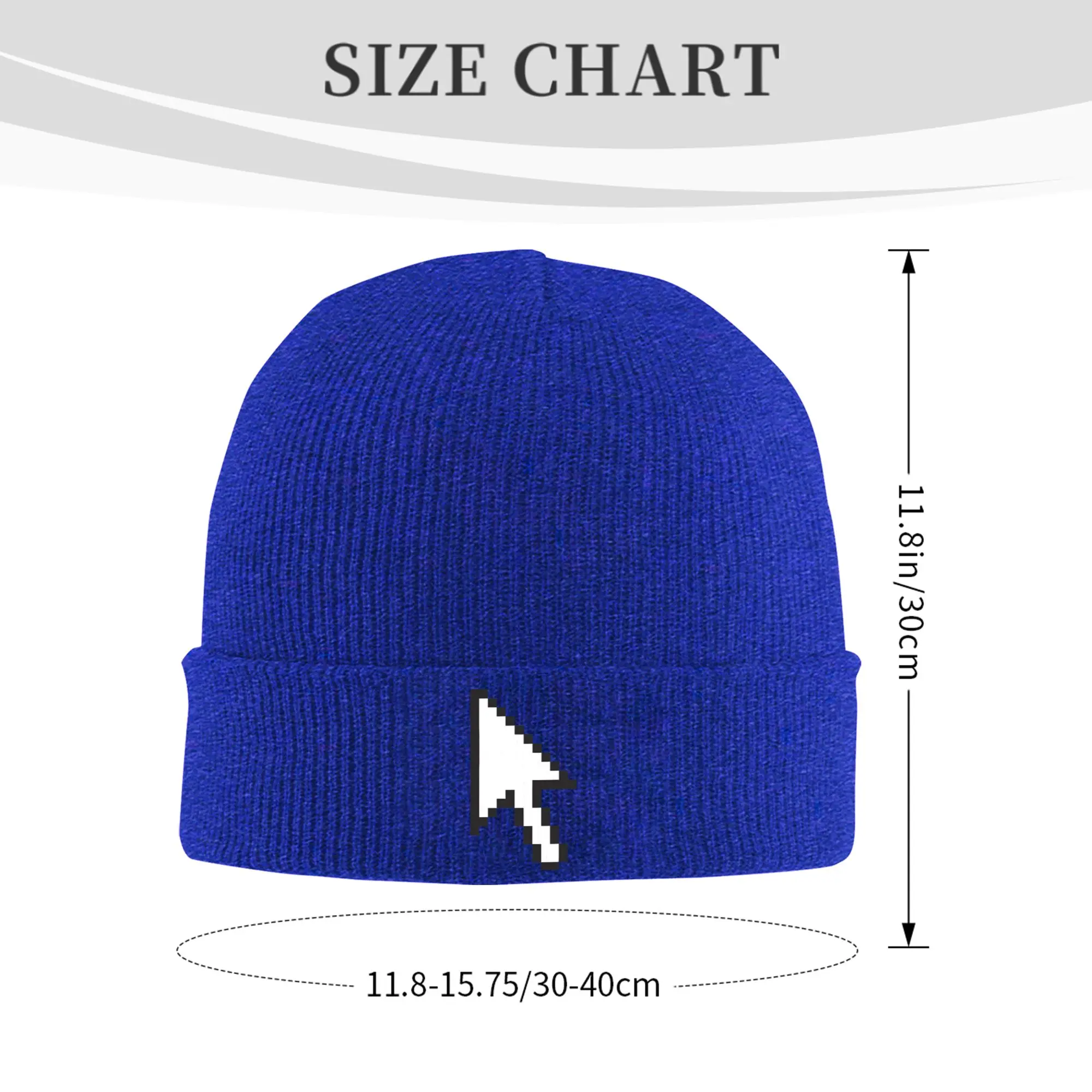 Vintage Mouse Pointer  Accessories Winter Warm Knit Cuff Beanie For Unisex Skull Knitted Hat Cap  Beanies Skullies