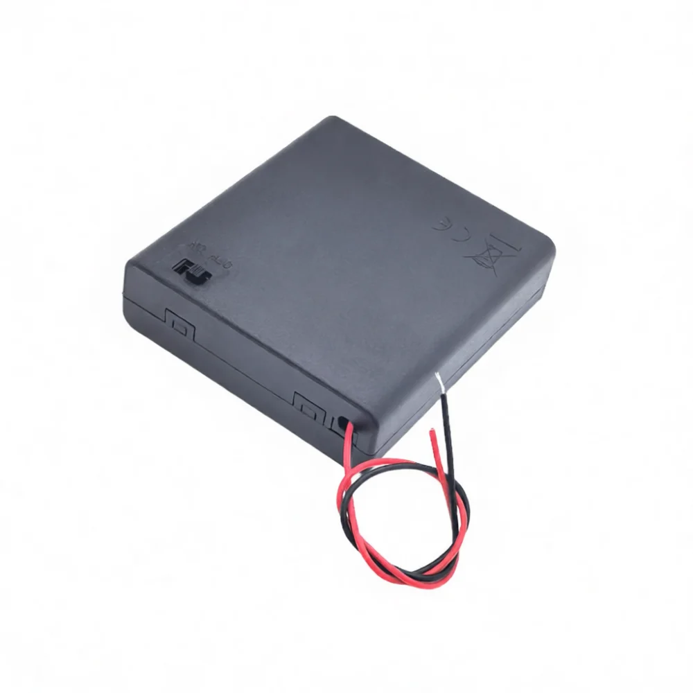 AA Battery Holder Case With Co - огляд і ціна Diy Electronics Holder