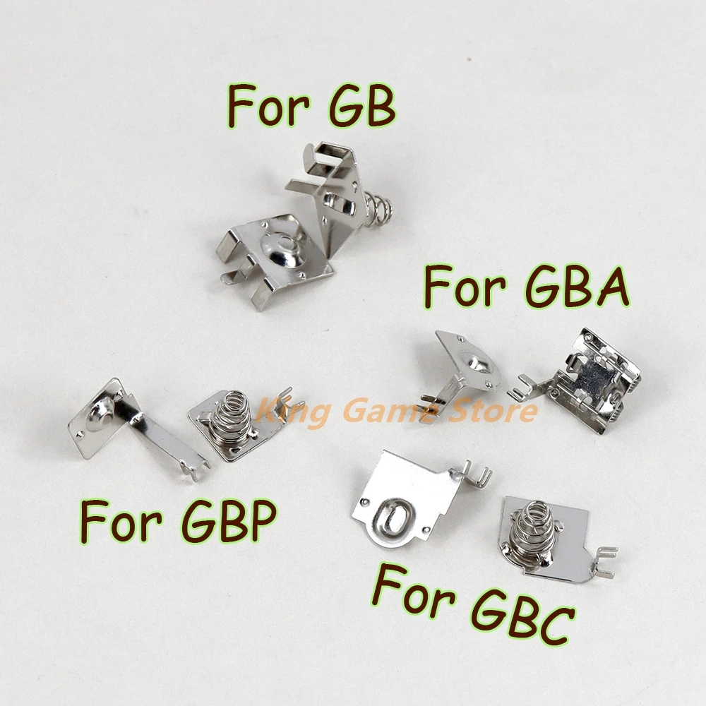 1pair Positive Negative Poles Battery Terminals Spring Contacts Replacement For GB GBA GBC GBP Console Housing & Mainboard