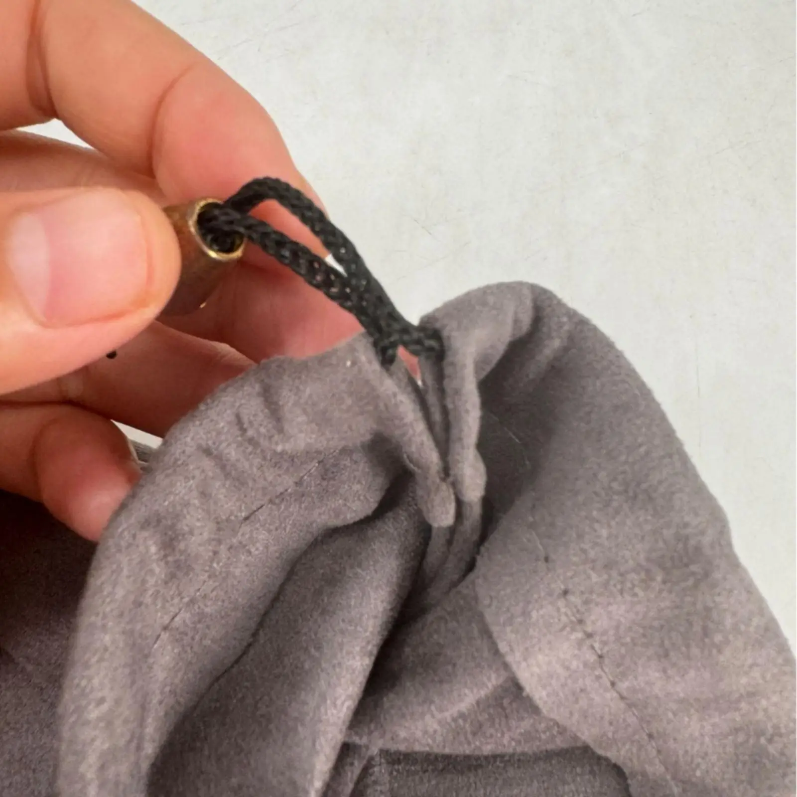 Foldable Violin Cover with Drawstring Soft Suede Interior for 4/4 3/4 1/2 1/4 1/8 Size Fiddle Guard