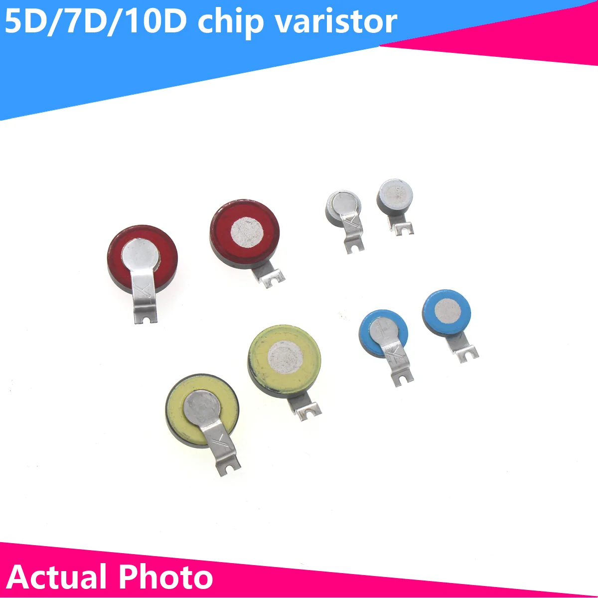 10PCS SMD varistor 5D/7D/10D electrostatic protector 271/471/511/561 resistor capacitor