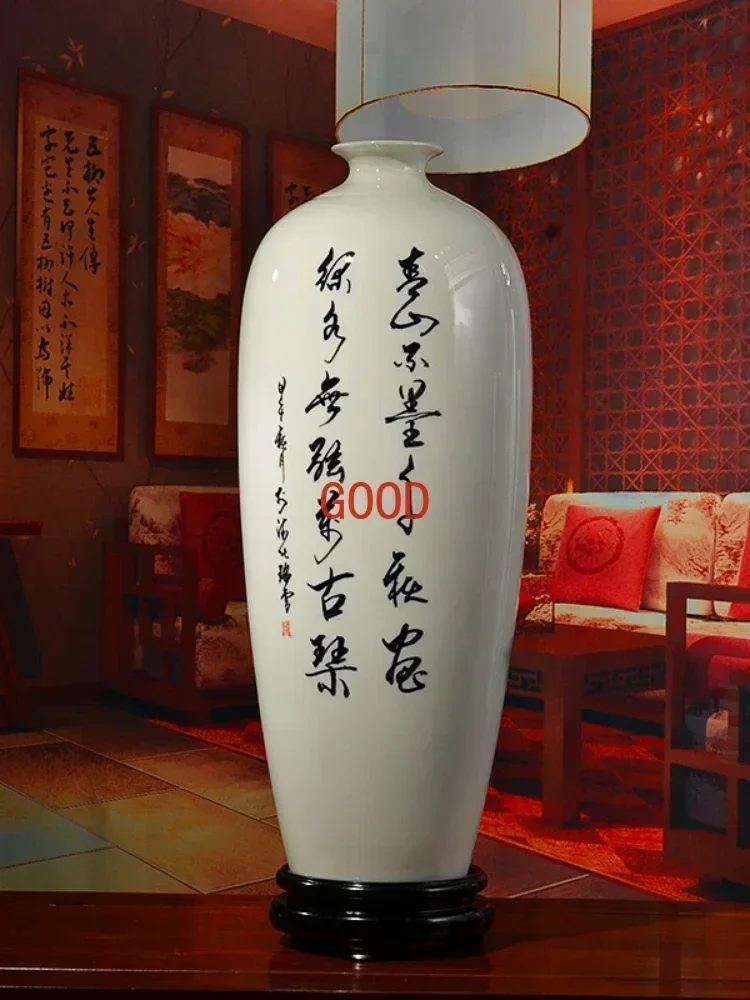 TAO TAOVase Decoration Creative Chinese Living Room Decorative Crafts/Clear Water Cloud