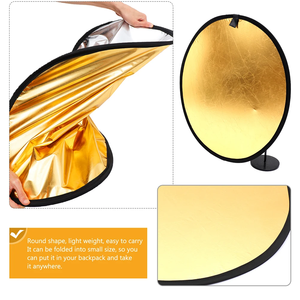 

Fold-Able Reflector For Photography Accessories Photo Reflector Light Diffuser Board Light Reflectors Portable Lightweight