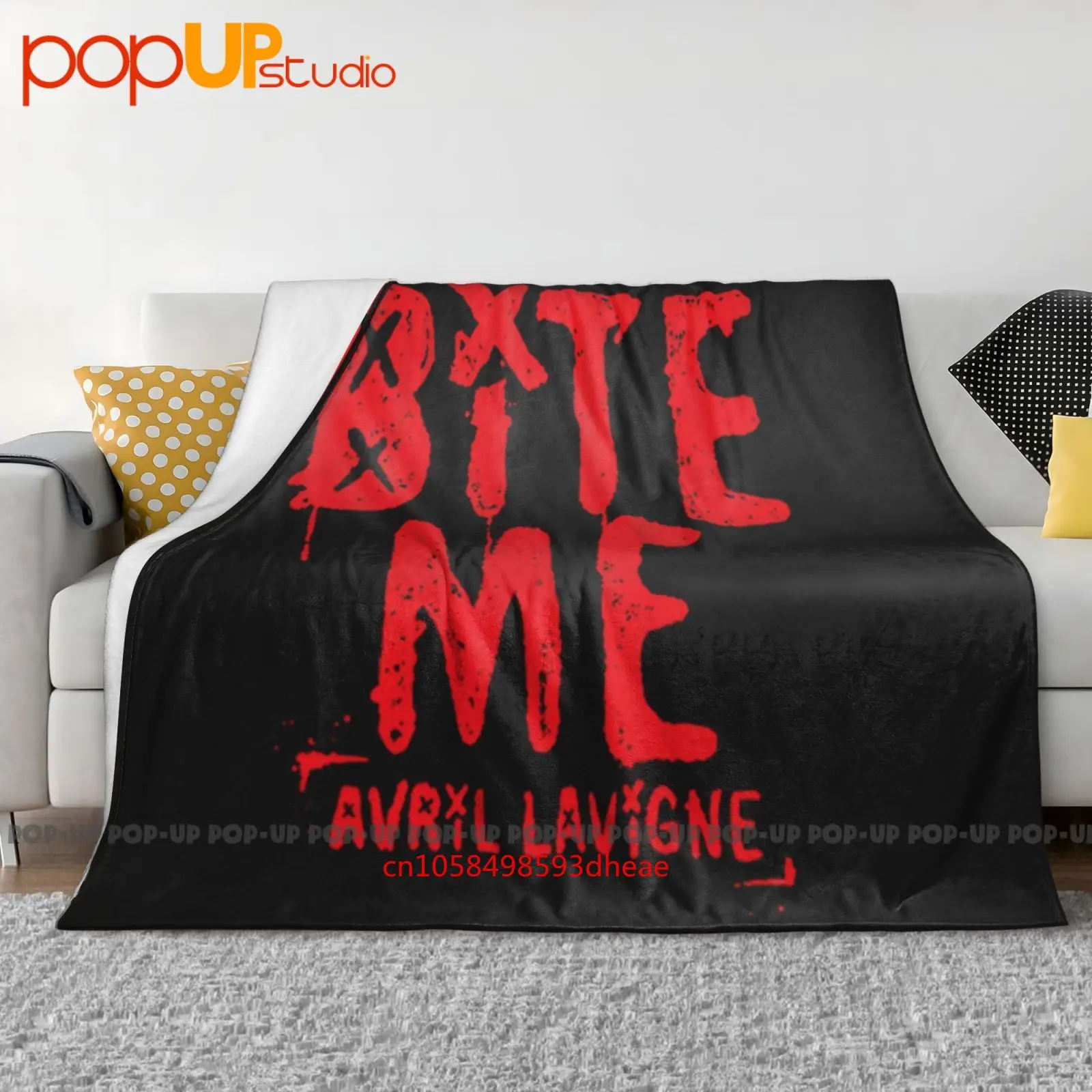Avril Lavigne Tour 2022 Bite Me Ultra-Soft Blanket Quilt Winter Sofa Cover