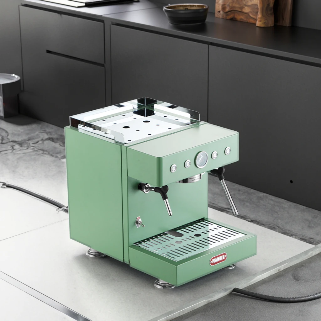 

MDK MC-1 Commercial Home Use Dual-Purpose Semi-Automatic Espresso Coffee Machine Hot Water System Stainless Steel EU/US Plug