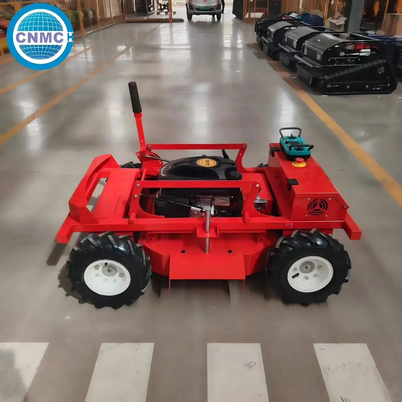 CNMC Lawn Mower Cordless Lawnmower Safety Auto-Stop Blade Radio Control Grass Cutter All-terrain CE EPA Certified Customized