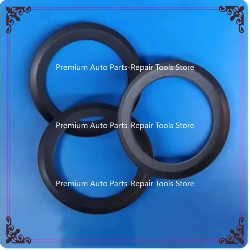 Самые продаваемые черные распылительные износостойкие кожаные поршневые кольца чаши для безмасляного воздушного компрессора, запасные части, 2 шт.