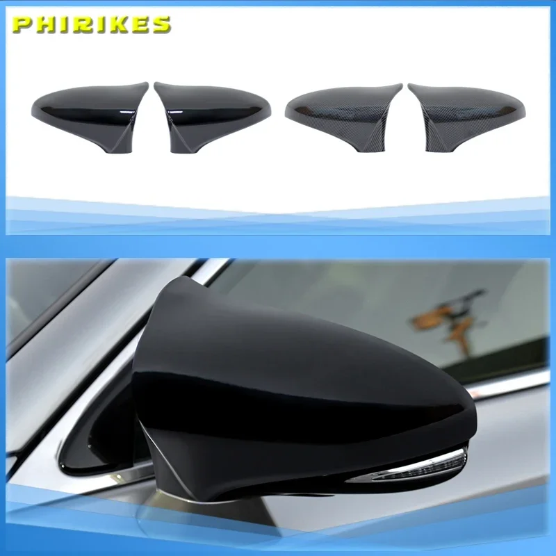 New 2x Rearview Mirror Cover Wing Side Mirror Cap for Lexus IS200 IS250 IS300 IS350 2013-2020 M Style Rear View Mirror Cover Cap