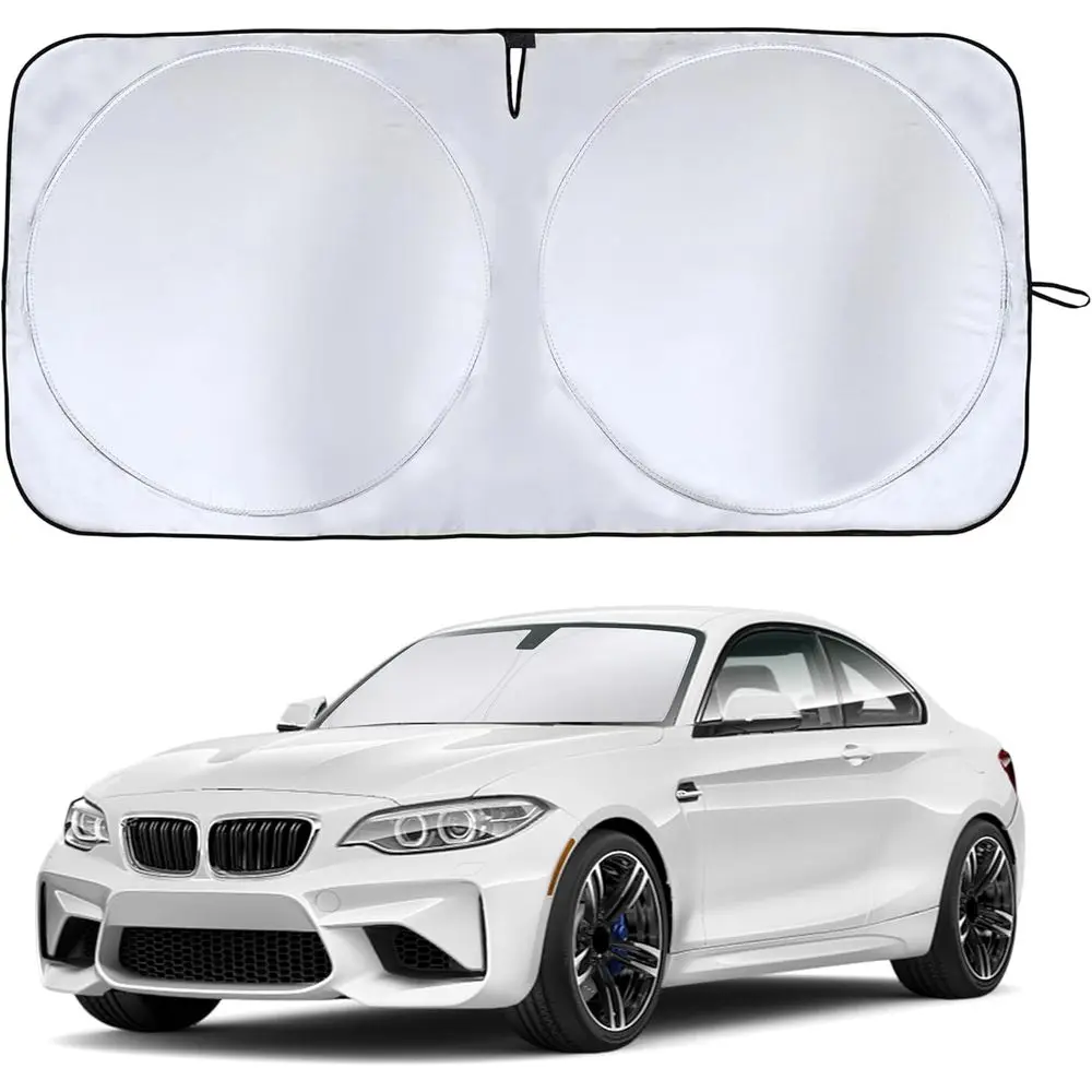 

Солнцезащитный экран для лобового стекла автомобиля | Полноценная защита от тепла и ультрафиолета | Складной солнцезащитный козырек для стандартных лобовых стекол | Устройство для контроля транспортных средств