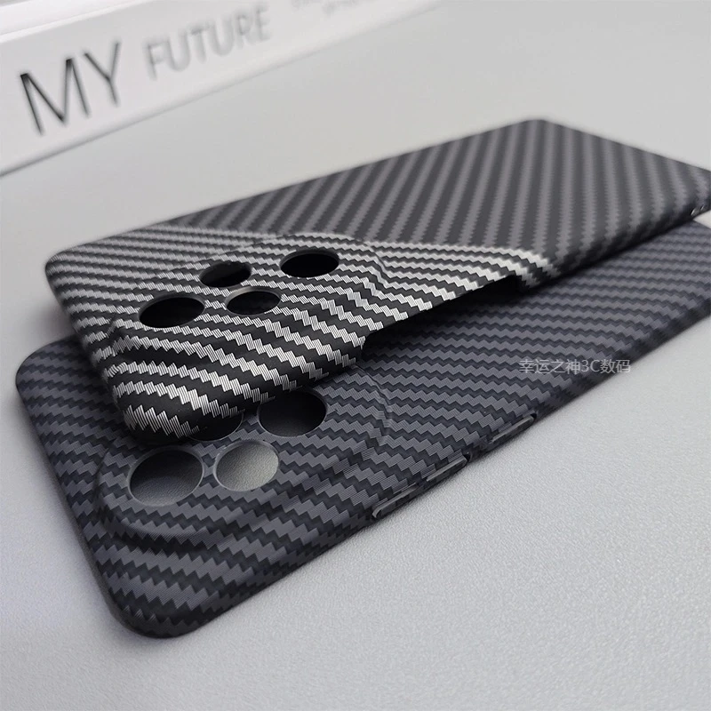 Cover For Honor 200 Pro Case PC Carbon Fiber Texture Pattern Matte Hard Phone Case For Honor 200 100 100Pro 5G Slim Thin Bumper