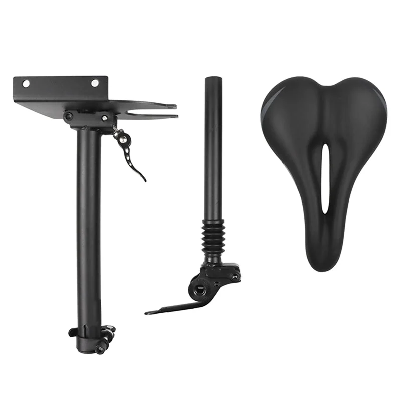 

Electric Scooter Seat Adjustable Saddle Set Shockproof Bike Seat Cushion Can Be Raised Lowered For Xiaomi M365/Pro Parts Black