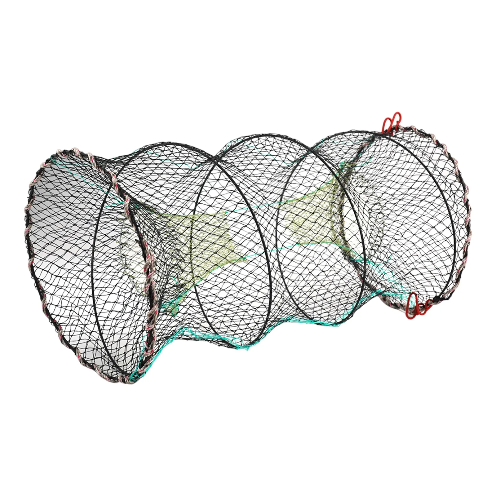

Легко носить с собой ловушка для крабов и омаров, ловушка для раков, легкая быстро тонущая стальная проволока, поддержка для отдыха, рыбалки