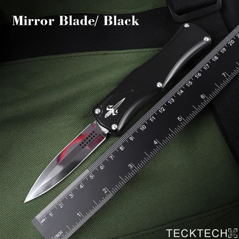 

Mirror Surface Blade HERA KNIVES MICRO x TECH Tactical Pocket Knife D2 Steel CNC Aluminum Handle EDC Self Defense Pocketknife