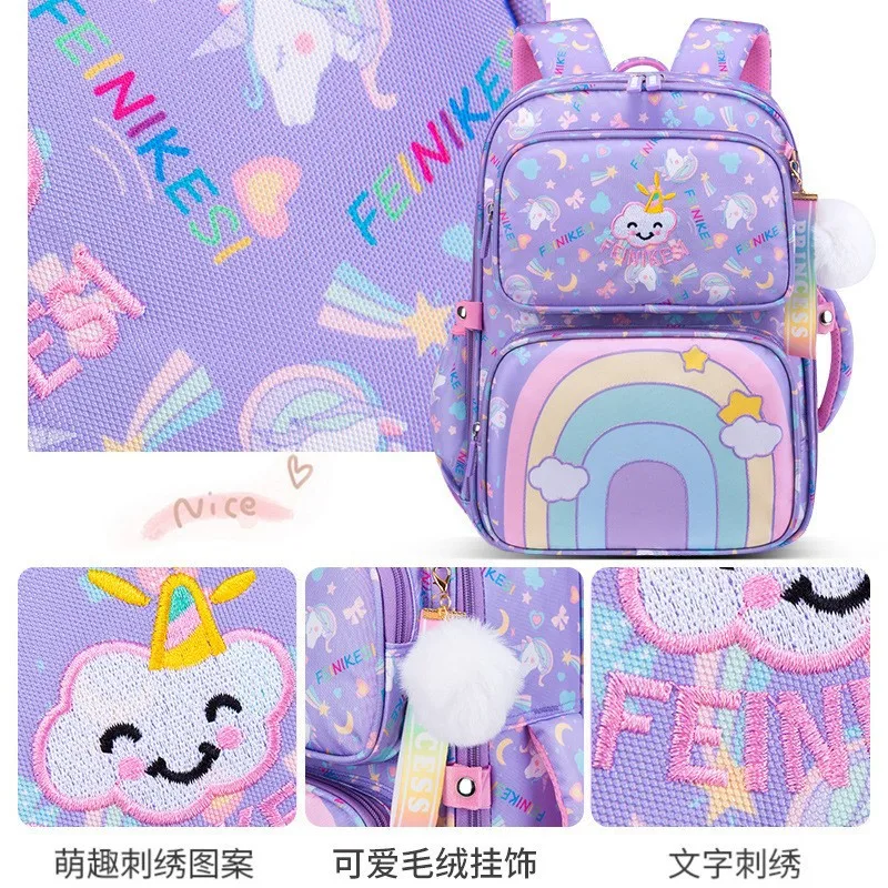 waterproof Children School Bag for Girls Primary princess school backpack Orthopedic Backpacks schoolbag kids Mochila Infantil