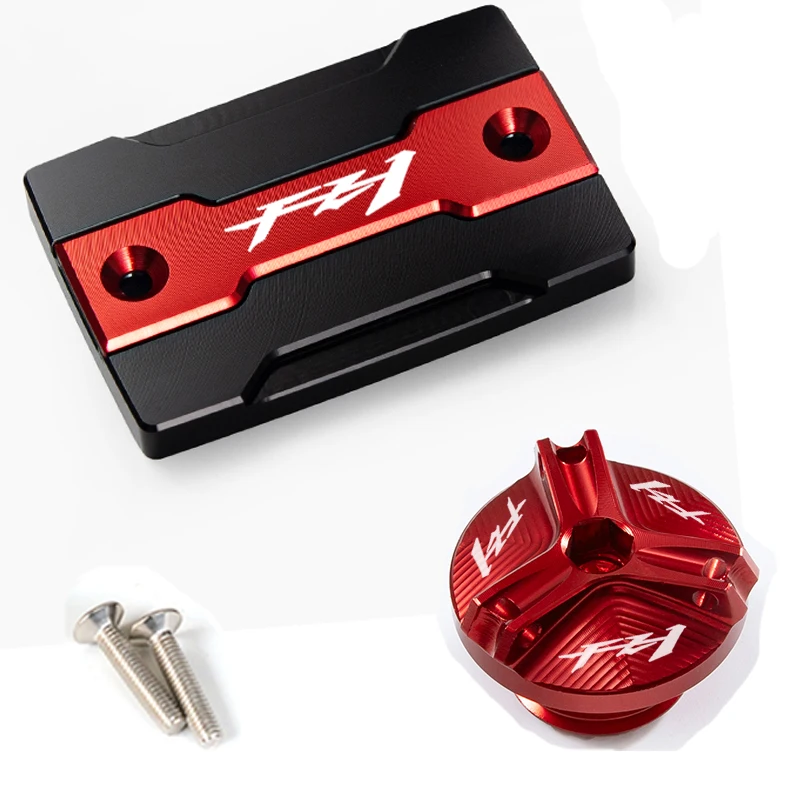 Dla YAMAHA FZ1 FAZER FZ-1 2006-2015 2008 2009 motocyklowy przedni korek zbiornika płynu hamulcowego i akcesoria ochronne korka wlewu silnika