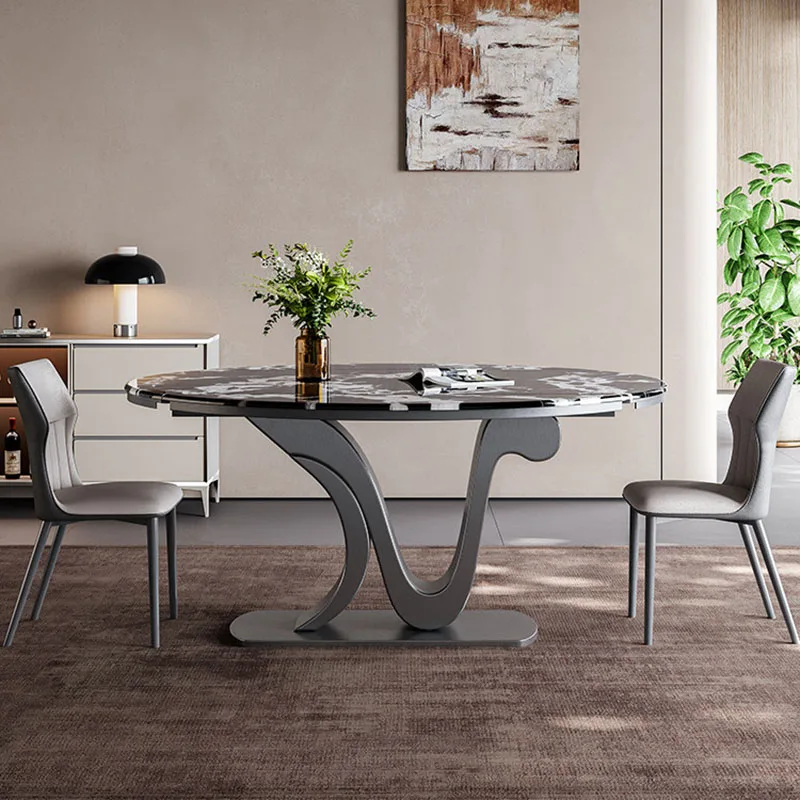 Lounge Luxury Dining Table Modern Coffee Restaurant Center Kitchen Chairs Dining Table Designer Writing Muebles Salon Furniture