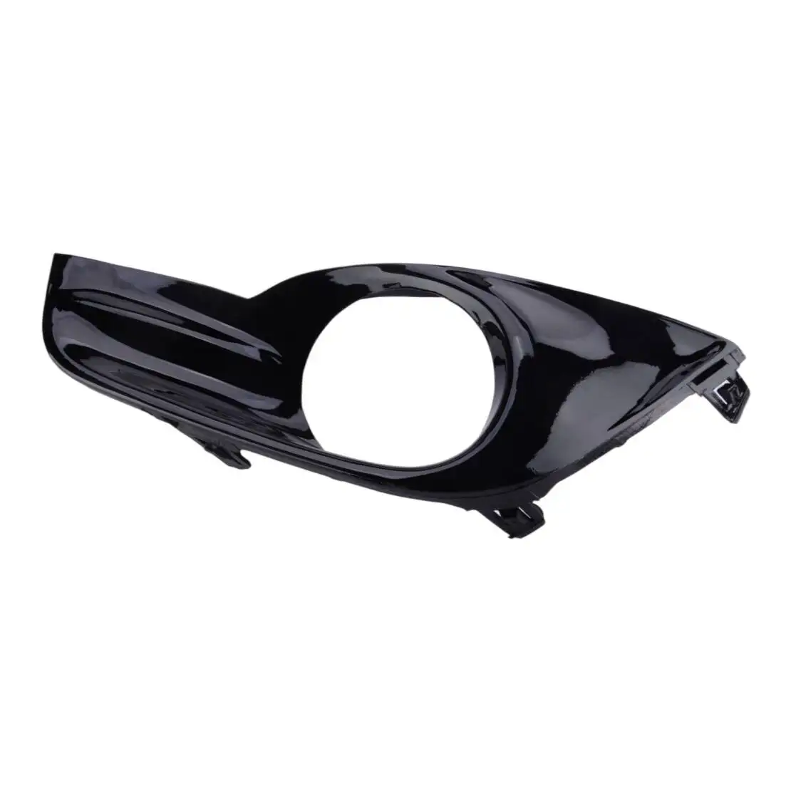 622573TS0B 622563TS0B Glossy Black Front Bumper Fog Light Lamp Bezel Cover Base LH+RH fit for Nissan Altima Sedan 2013 2014 2015
