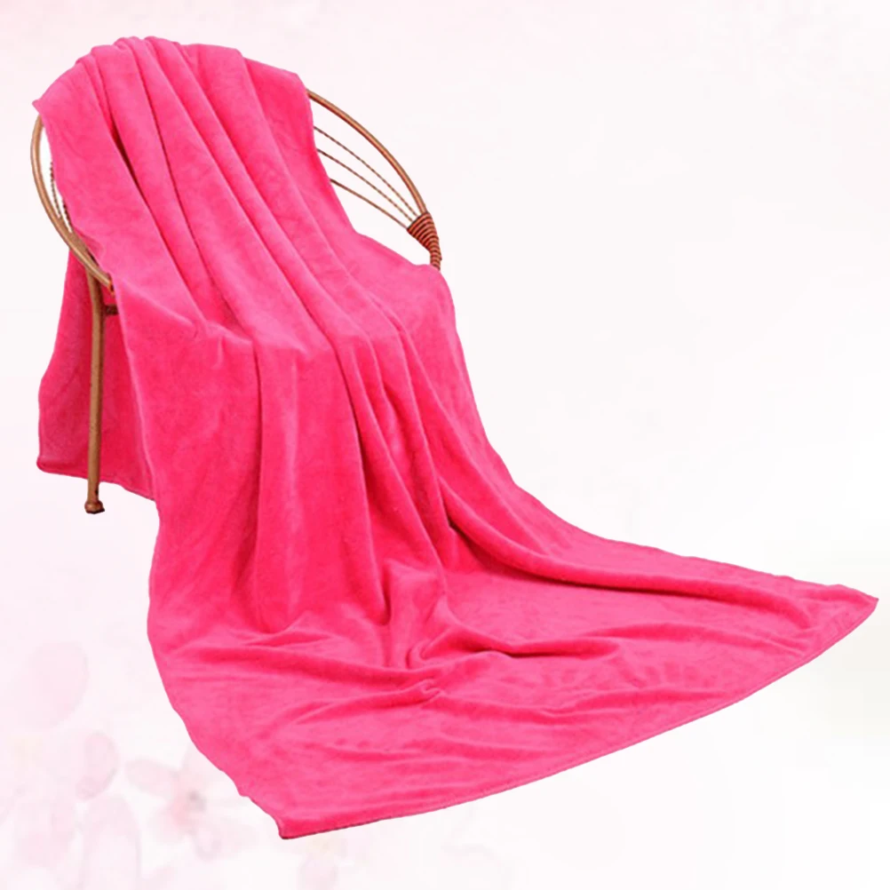 

180 X80cm Bath Towel Womens Beach Retro Dedicated Towels Large Size Aesthetic Pink Bulk Hand
