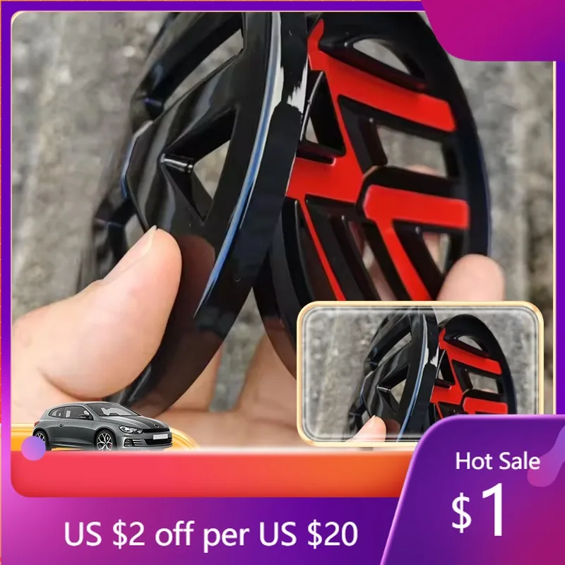 

2026 новые эмблемы, колпаки втулки, 2 шт., передняя решетка автомобиля/задняя эмблема, крышки, наклейка с логотипом для scirocco 2009-2014 2015-2017