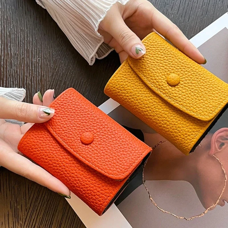2026 New Summer Women Fashion Cards Holders Bag Small Gift Coin Pouch PU Wallets ID Card Holder Cover