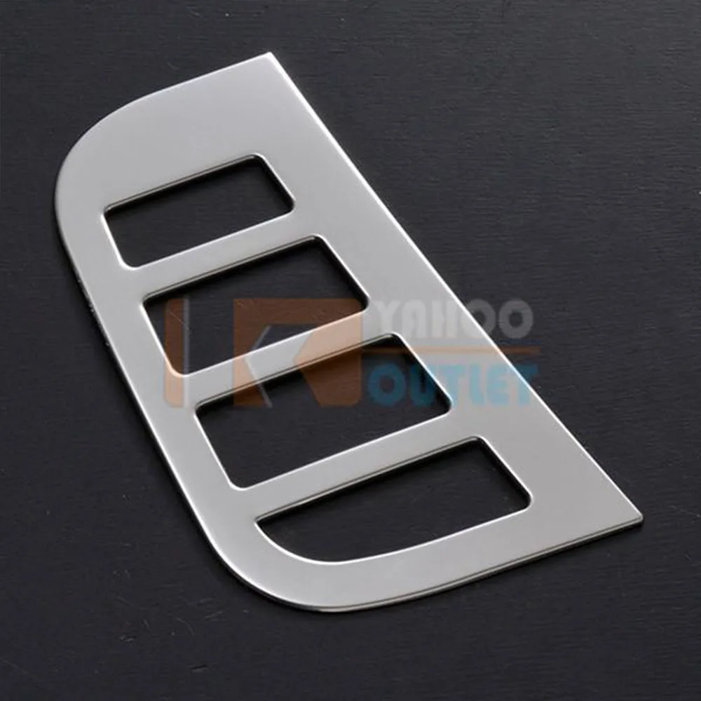 JY SUS304 Stainless Steel Side Door Air Intake Trim Car Styling Cover Accessories For Nissan CARAVAN NV350 E26