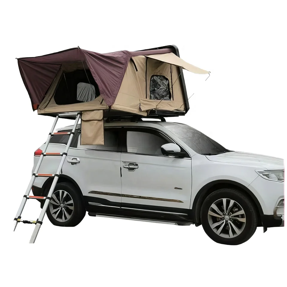 

Flying Wing New F150 Outdoor Flip Hard Shell Roof Top Ten For Car Pickup For Camping Travel & Wilderness-Exterior Accessories