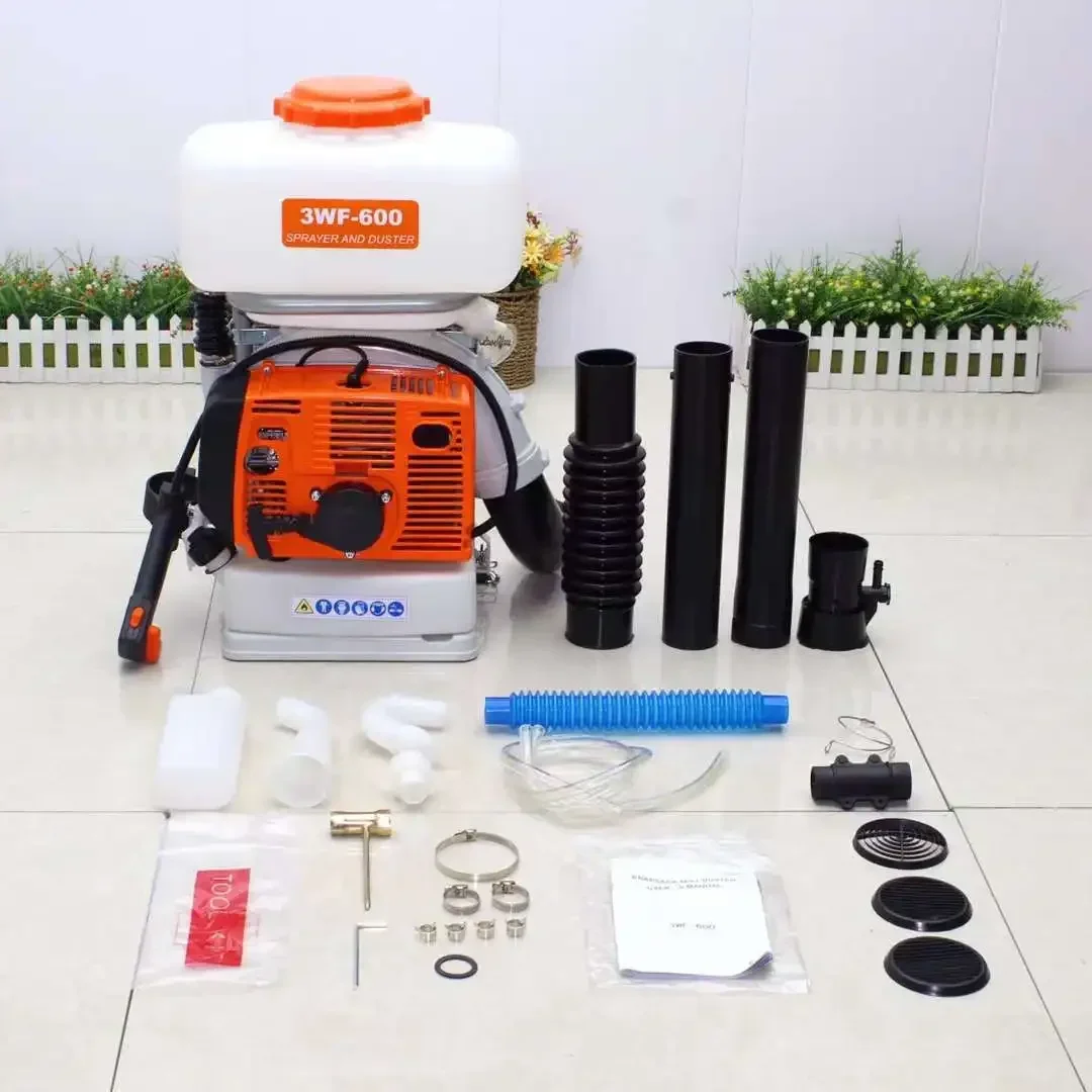 3WE-600 DUSTER & SPRAYER BACKPACK MISTER 56.5CC 2 STROKE AGRICULTURAL FERTILIZER ENGINE 14Lfactory outlet