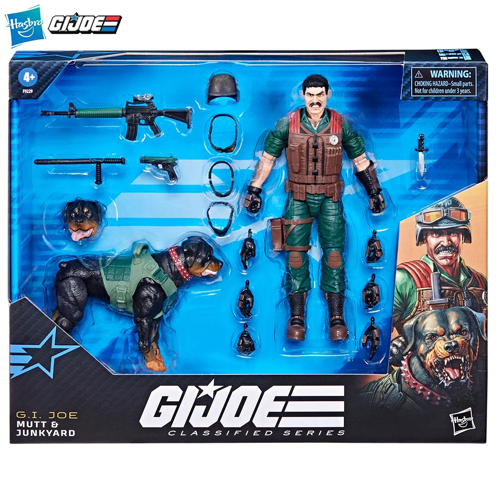 

[In-Stock] Hasbro G.I. Joe Classified Series #113 Mutt & Junkyard 6-Inch-Scale Original NEW Action Figure Model Toys
