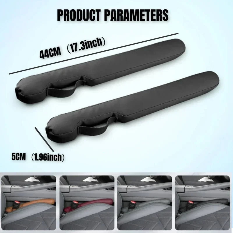 PU Car Seat Gap Filler Universal Automobile To Block The Gap Between Seat and Console Stop Things From Dropping Car Supplies