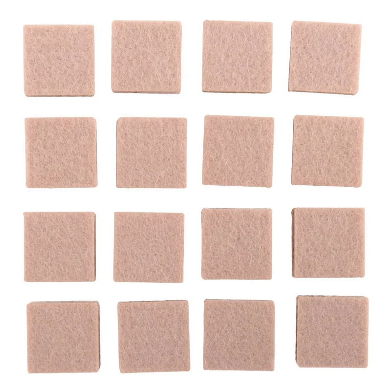 

ABKL-Felt Floor Furniture Protector Pads Chair Table Legs Protector 160 Pieces Khaki