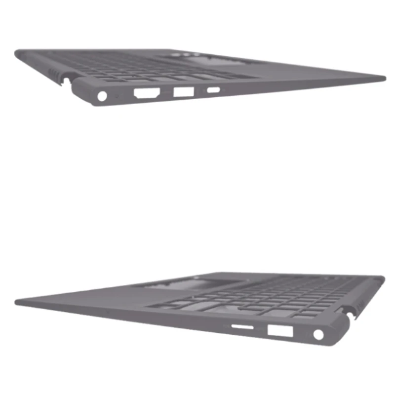 ل lnspiron 5410 5415 2 في 1 كمبيوتر محمول جديد LCD الغطاء الخلفي الغطاء الخلفي Palmrest العلوي استبدال الإسكان الفضة الذهب الأزرق #6