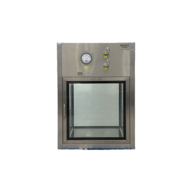 Stainless steel transfer window mechanical interlock, laboratory, transfer window