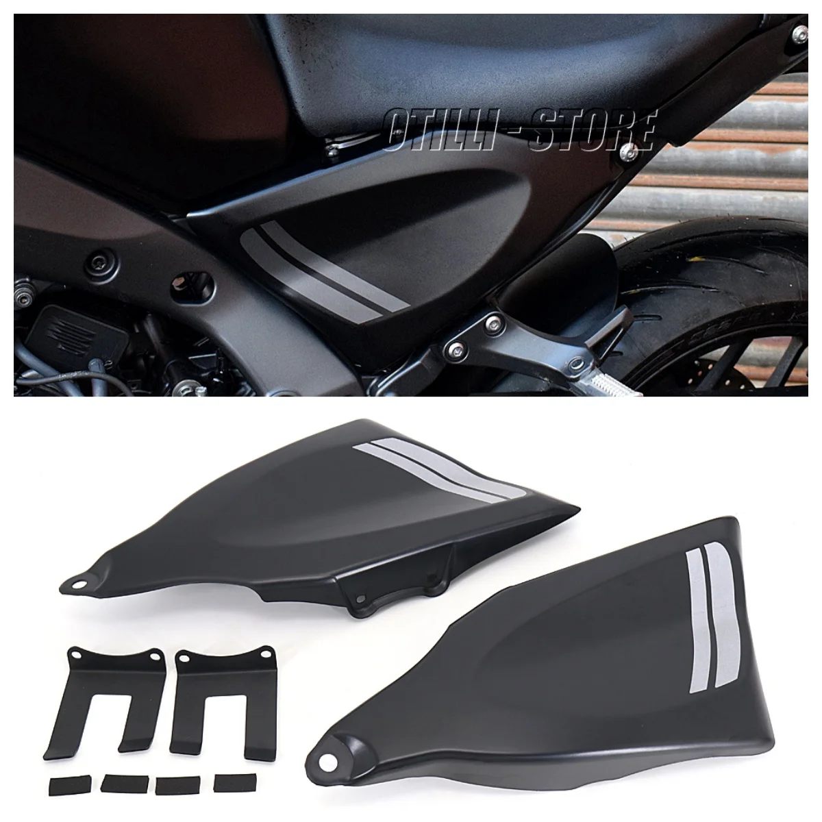 

Motorcycle ABS Frame Guard Infill Side Panels For YAMAHA MT-09 MT09 MT 09 mt09 2021 2022 Decorative Filling Cowl Cover Fairing