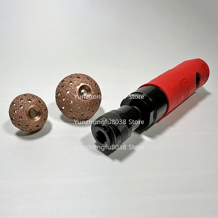 Low-Speed Inflatable Tire Buffer Kit for Truck Tire Repair and Polishing, 2500 RPM Grinder Tool