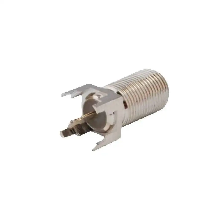 Complete 50Ω Ternary Alloy F-Type Adapter Essential Connector Accessory For Inspections