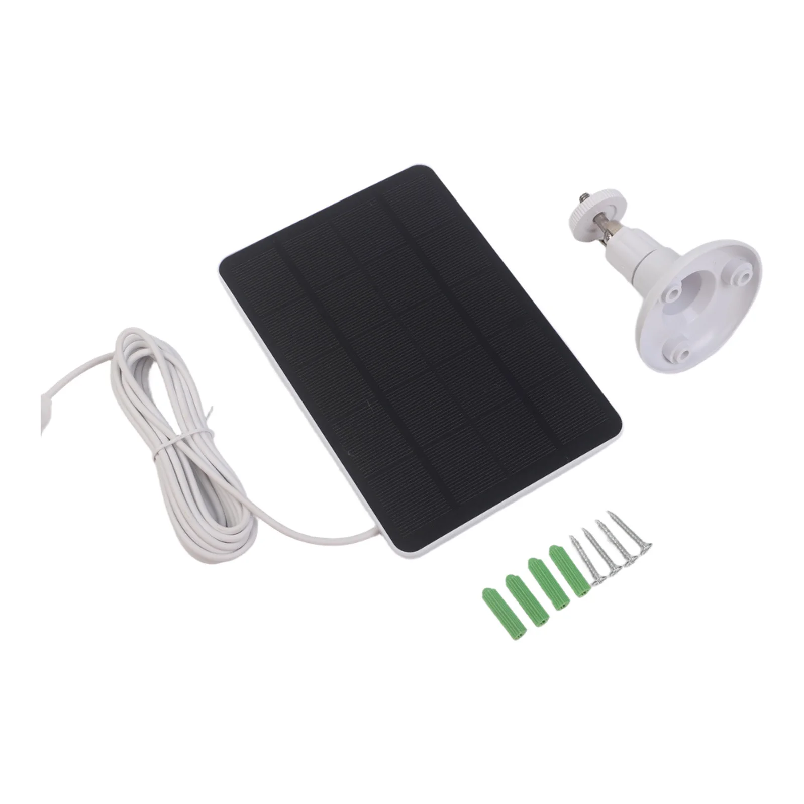 4W 5V Solar Panel with 3 Meter Cable for Arlo for Pro 4 for Ultra 2 for Pro 3 Ultra for Pro 5S for Pro 3 Floodlight Cameras