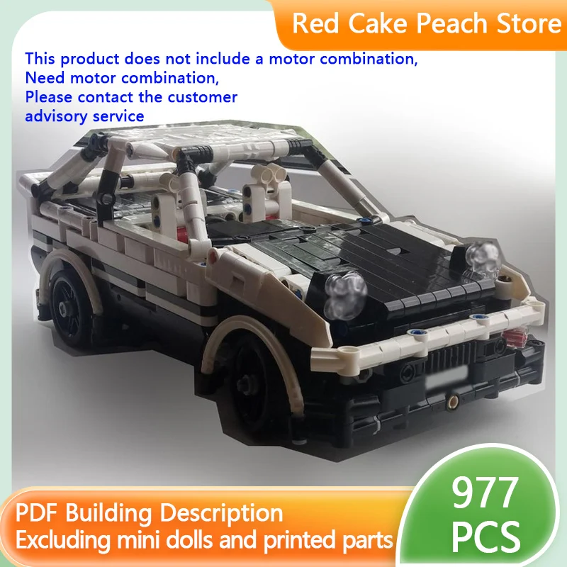 

Speed Racing Car Model MOC Building Bricks Ae86 Sprinter Trueno Car Modular Technology Children Holiday Gifts Assemble Toys Suit