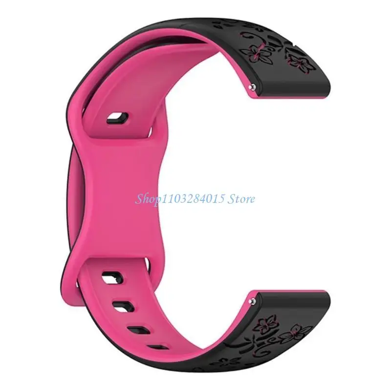 

R6FF гибкие мягкие силиконовые моющиеся ремни браслеты-браслеты водостойкие для часов 7 фитнес-устройства устойчивый к царапинам