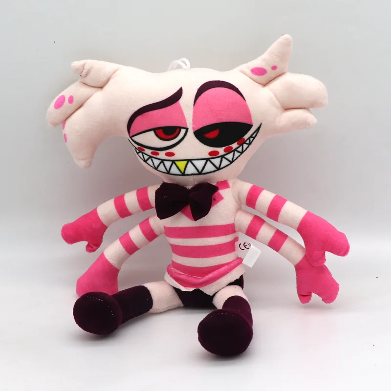 Nouveau Helluva Boss Vokes Evil Boss poupée comparé à Leeds poupée en peluche douce Collection Anime maison mignon décoration Festival cadeau