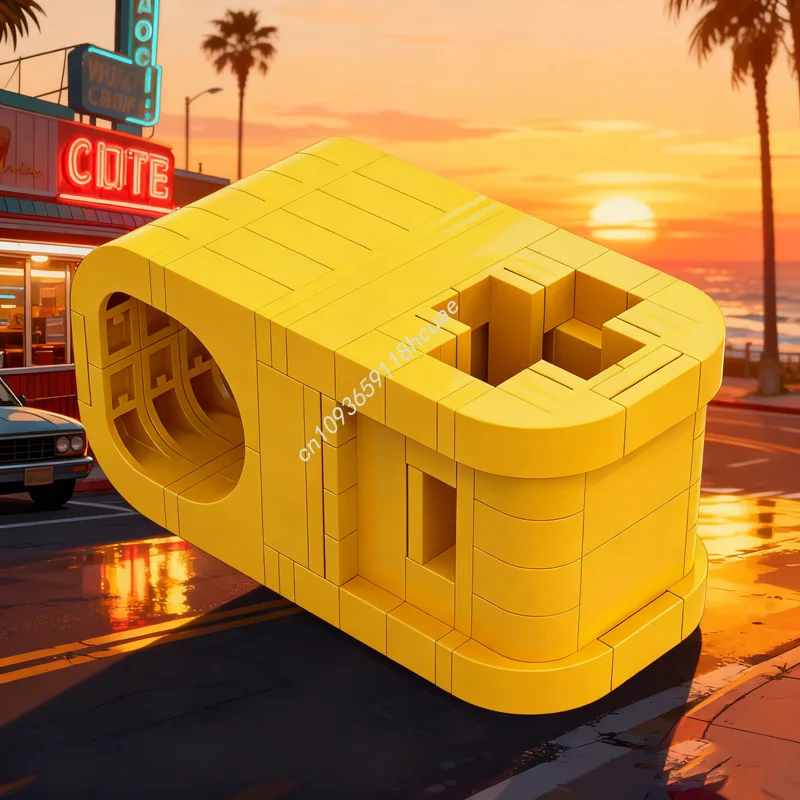 

112pcs MOC Technical Upscaled Model Building Blocks Assemble Toys DIY Architecture Christmas Gifts Idea Brick Education Creative