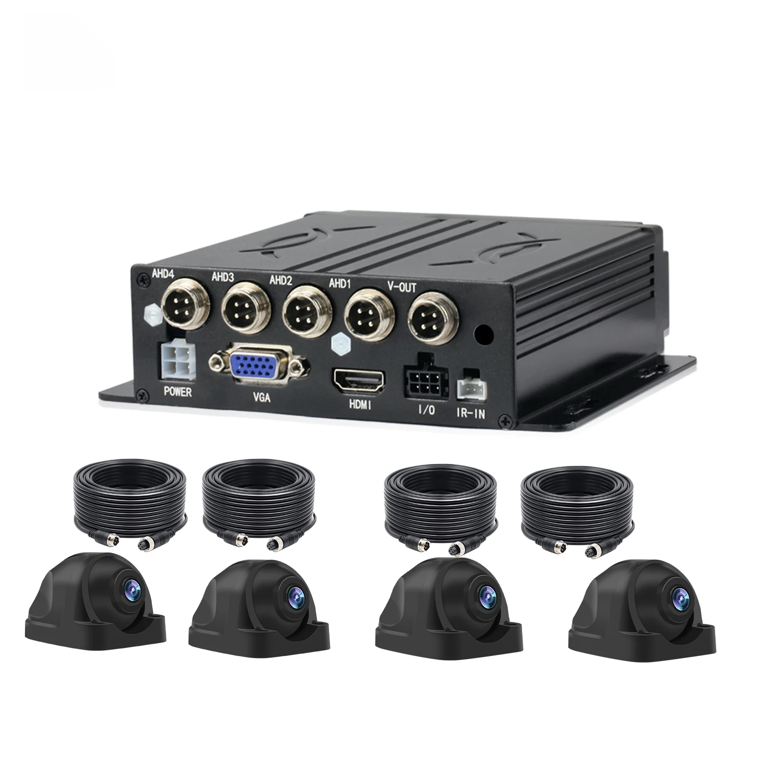 

4CH MDVR Mobile Vehicle DVR 4 Channel Card DVR Car Driving Training Video Recorder Auto Car Registrar
